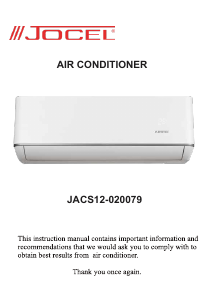 Handleiding Jocel JACS12-020079 Airconditioner