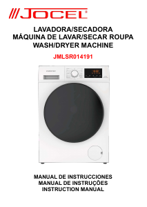 Manual de uso Jocel JMLSR014191 Lavasecadora