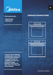 Bedienungsanleitung Midea 7NM30T0BL Backofen