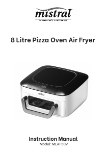 Handleiding Mistral MLAF50V Pizzamaker