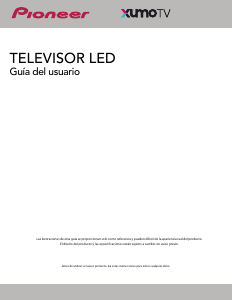 Manual de uso Pioneer PN32-551-24U Televisor de LED