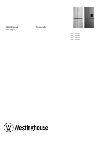 Handleiding Westinghouse WQE4960BA Koel-vries combinatie