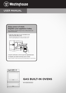 Manual Westinghouse WVG6565SD Oven