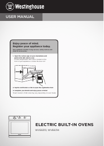 Manual Westinghouse WVE6314WD Oven