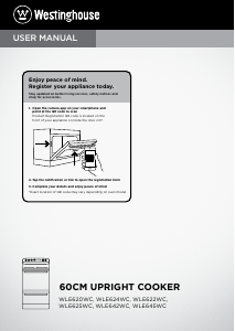 Manual Westinghouse WLE645WC Range