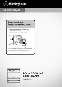 Manual Westinghouse WFE9515SD Range