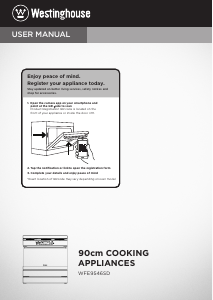 Manual Westinghouse WFE9546SD Range