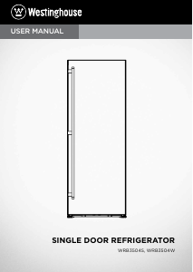 Manual Westinghouse WRB3504SA Refrigerator