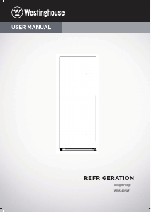 Manual Westinghouse WRM2400WF Refrigerator