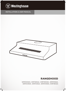 Manual Westinghouse WRF610SA Cooker Hood