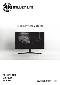 Manual Millenium MD24PRO LED Monitor