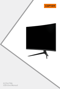 Manual Cepter C27ULTRA LED Monitor