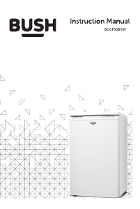 Manual Bush BUCF5085W Refrigerator