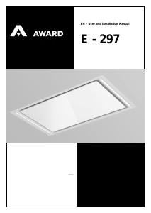 Manual Award E297S-1130 Cooker Hood