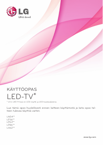 Käyttöohje LG 32LN549E-ZA LED-televisio