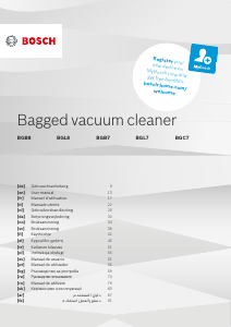 Manual Bosch BGL8BA3S Vacuum Cleaner