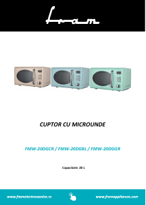 Handleiding Fram FMW-20DGGR Magnetron