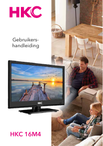 Handleiding HKC 16M4 LED televisie