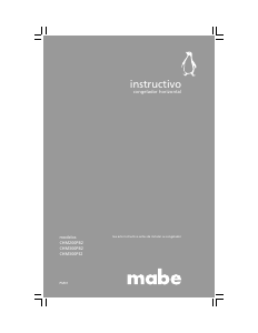 Manual de uso Mabe CHM300PB2 Congelador