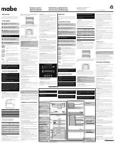 Manual Mabe RMS510IAMRE0 Fridge-Freezer