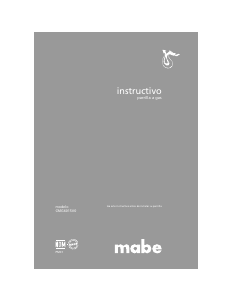 Manual de uso Mabe CMG6015V0 Placa