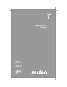 Manual de uso Mabe PM7555GV0 Placa