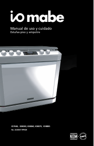 Manual de uso Mabe IO8085GEGI0 Cocina