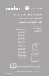 Handleiding Mabe MCL2040PSBB0 Was-droog combinatie