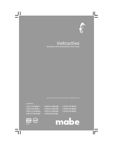 Manual de uso Mabe LMDX6124HBAB0 Lavadora