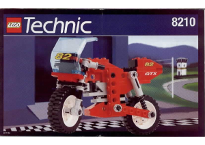 Manual Lego set 8210 Technic Nitro GTX bike