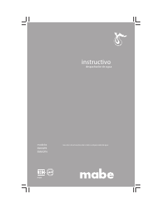 Manual de uso Mabe EMM2PN Dispensador de agua