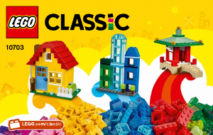 Manual Lego set 10703 Classic Caixa para construtores criativos