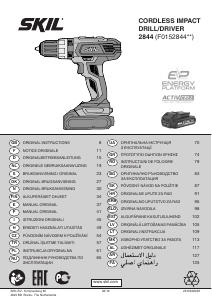 Mode d’emploi Skil 2844 AC Perceuse visseuse