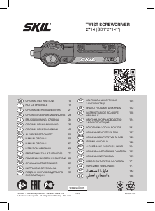 Manual de uso Skil 2714 GA Atornillador