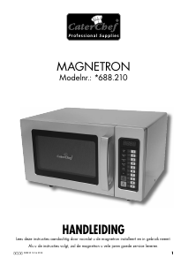 Handleiding CaterChef 688.210 Magnetron