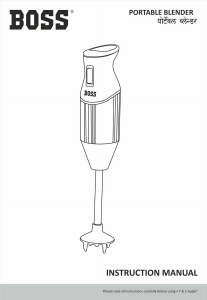 Manual Boss B146 Hand Blender