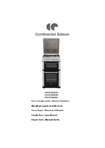 Manuale Continental Edison CECDF5060B3 Cucina