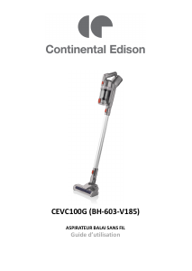 Manual Continental Edison CEVC100G Vacuum Cleaner