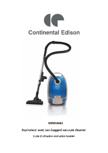 Mode d’emploi Continental Edison CEVC35B2 Aspirateur