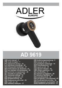 Manual Adler AD 9619 Fabric Shaver