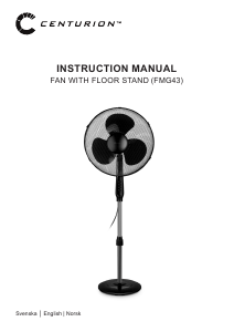 Manual Centurion FMG43 Fan