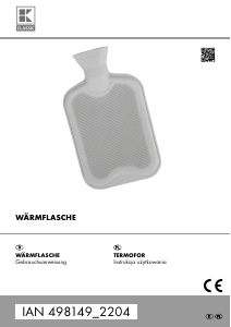 Bedienungsanleitung K-Classic IAN 498149 Wärmflasche