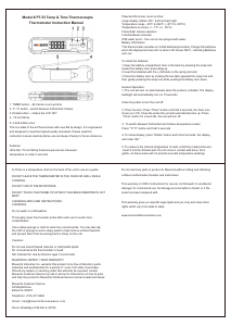 Handleiding Maverick PT-53 Voedselthermometer