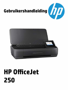 Handleiding HP OfficeJet 250 Mobile Multifunctional printer