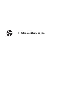 Handleiding HP OfficeJet 2620 Multifunctional printer