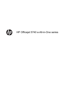 Handleiding HP OfficeJet 5740 Multifunctional printer