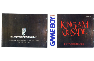 Handleiding Nintendo GameBoy Kingdom Crusade