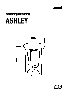 كتيب Mio Ashley طاولة جانبية