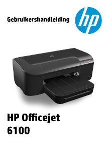 Handleiding HP OfficeJet 6100 Multifunctional printer