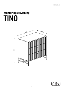 Manual Mio Tino Dresser